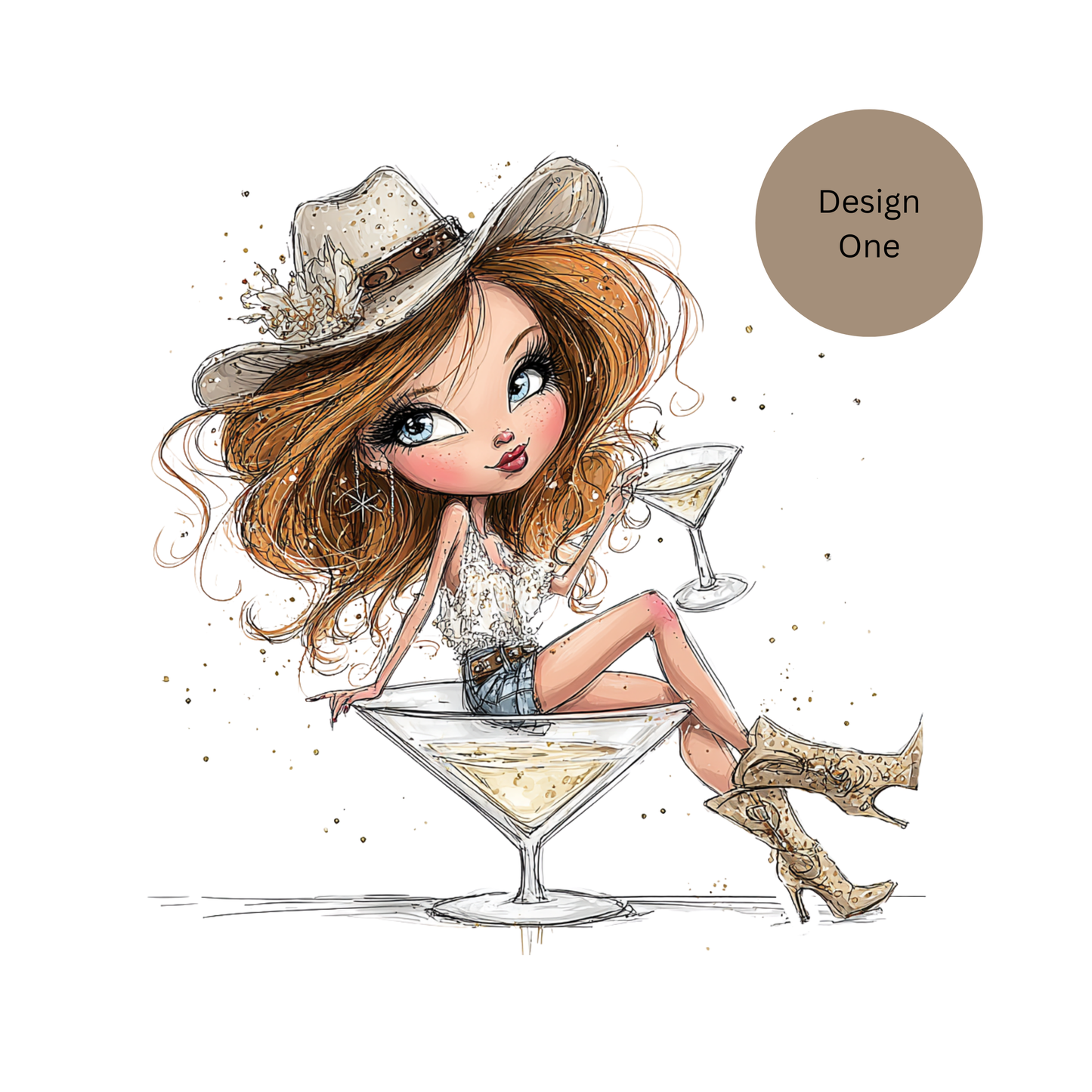 Last Rodeo - Cowgirl Bride to be/Hen Party Card
