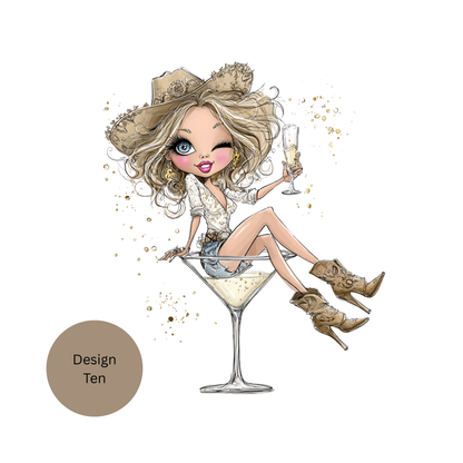 Last Rodeo - Cowgirl Bride to be/Hen Party Card