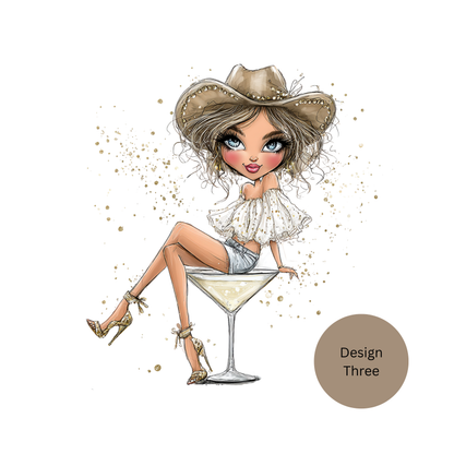 Last Rodeo - Cowgirl Bride to be/Hen Party Card