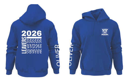 Manor Junior School Leavers Hoodie 2026